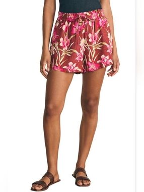 Faherty Laguna Linen Drawstring Shorts